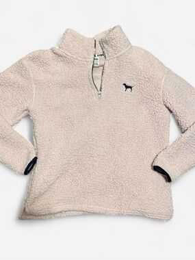 Victoria's Secret Girls Light Pink Sherpa Jacket